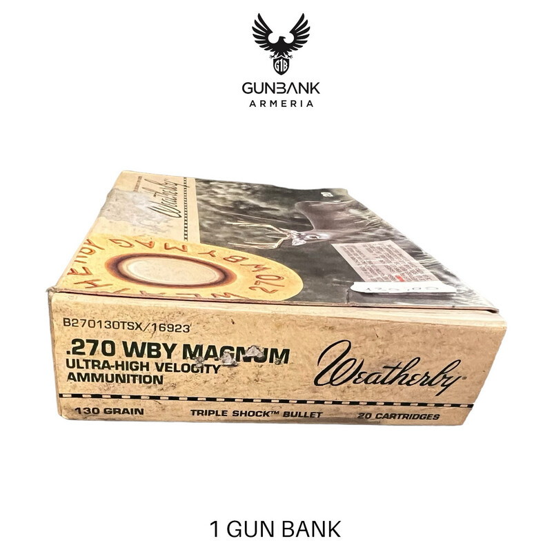 Weatherby .270 WBY MAGNUM 130 grain