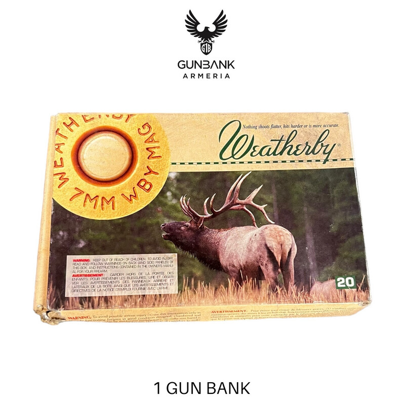 Weatherby 7MM MAGNUM 154 grain