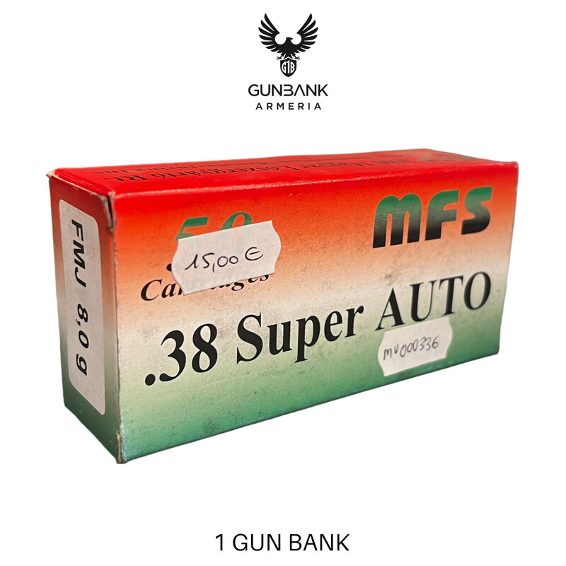 MFS .38 super auto FMJ