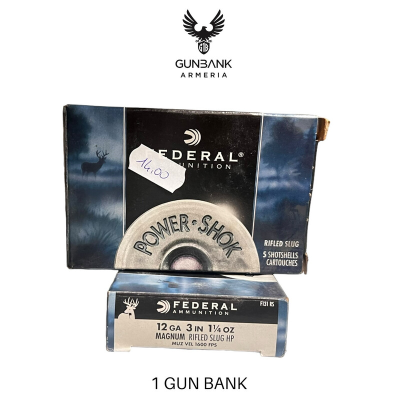 Federal Ammunition 12 mag Slug