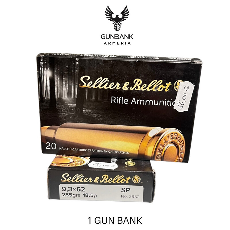 Sellier&amp;Bellot Rifle Ammunition 9,3x62 SP