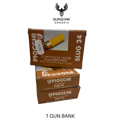 Fiocchi Originali Brenneke cal 20/67/16 24 slug