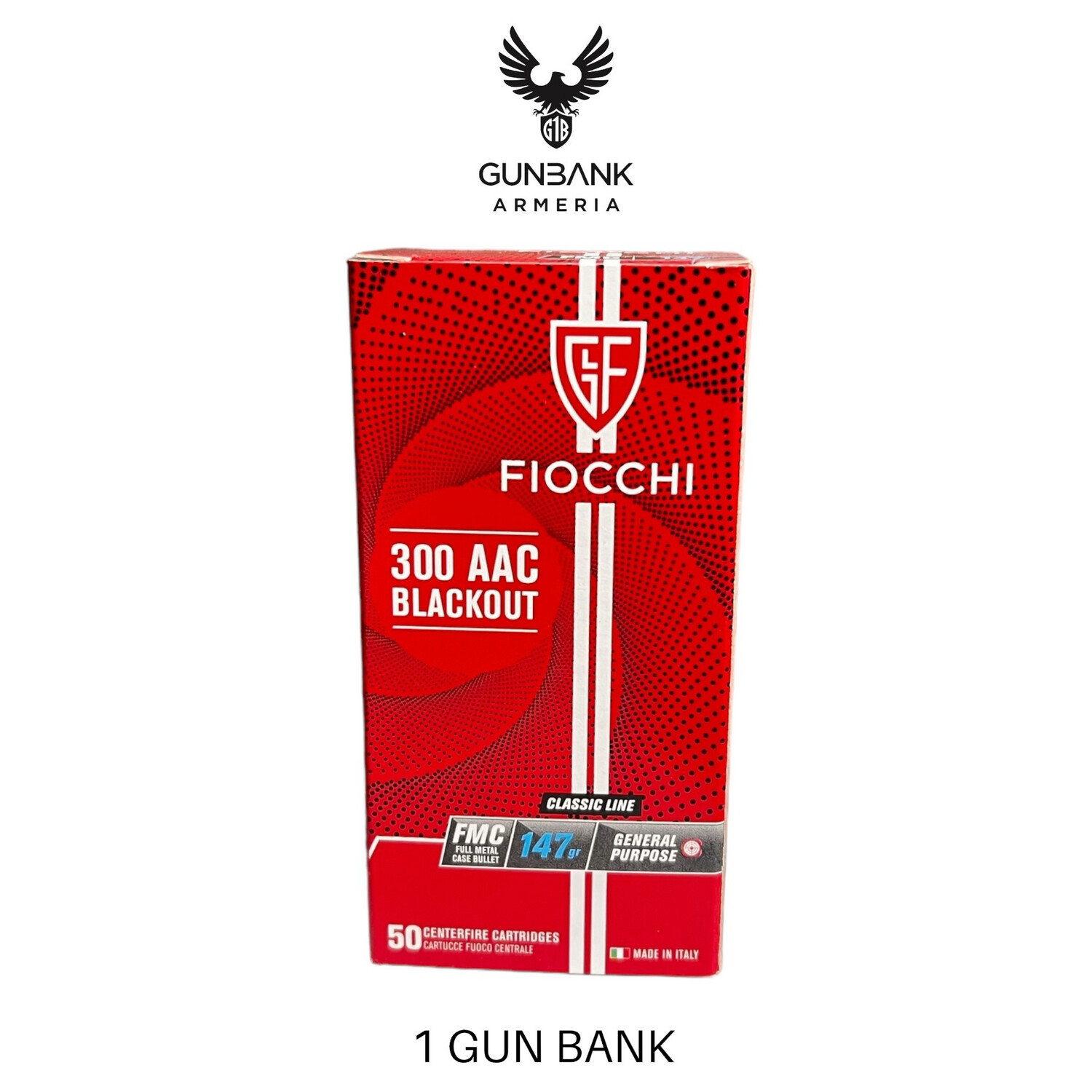 Fiocchi 300 AAC BLECKOUT 147gr