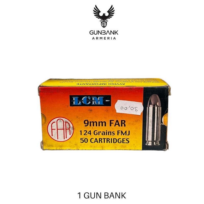LCM 9mm FAR 124 gr FMJ