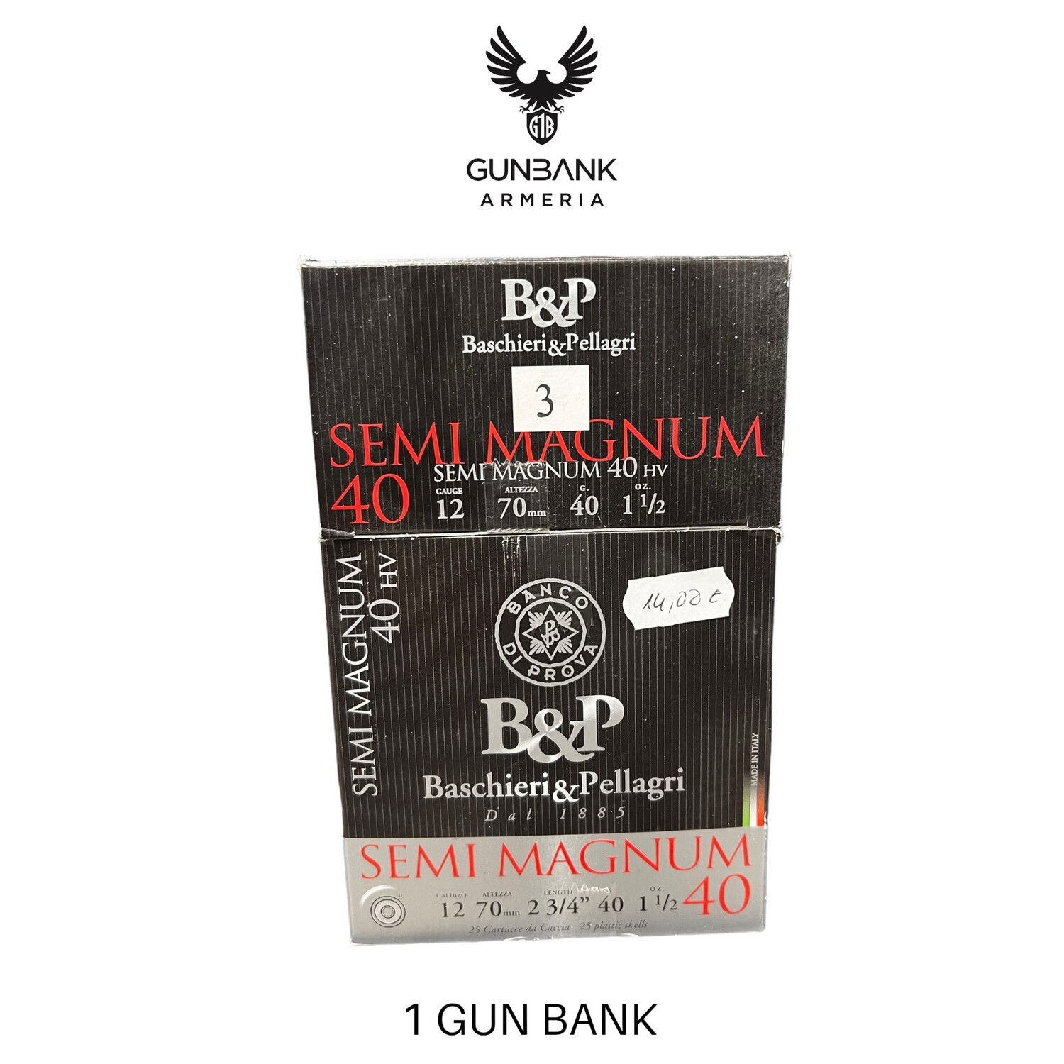 Baschieri&amp;Pellagri 12 semi magnum 40HV piombo 3