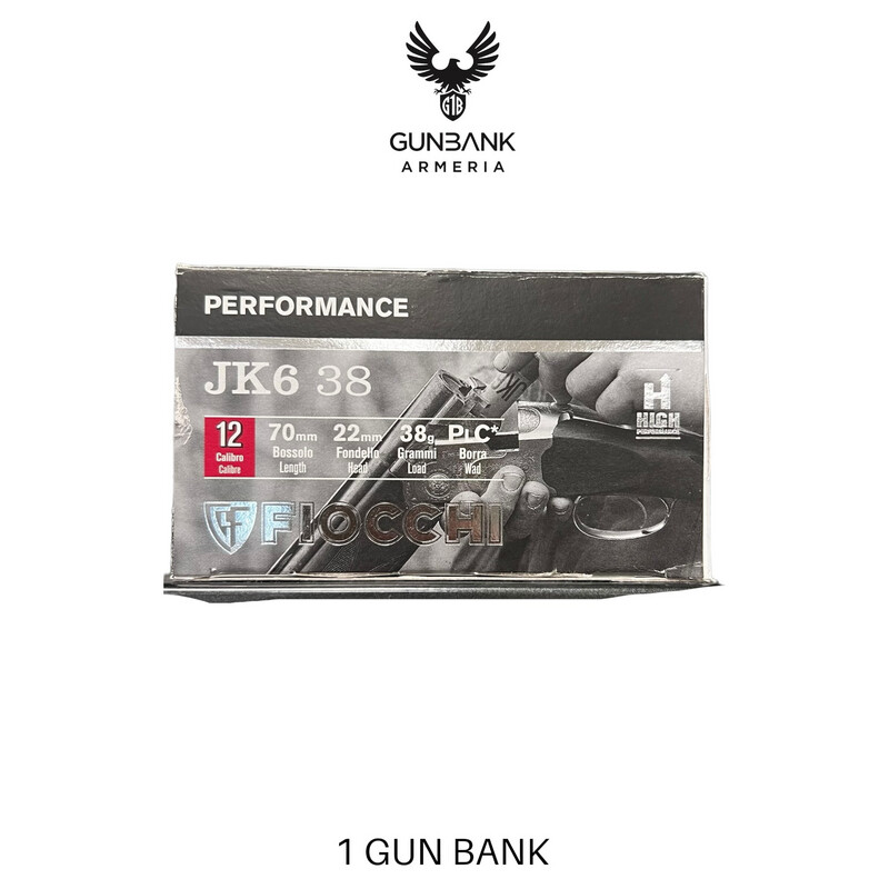 Fiocchi JK6 38 Performance 12 piombo 3