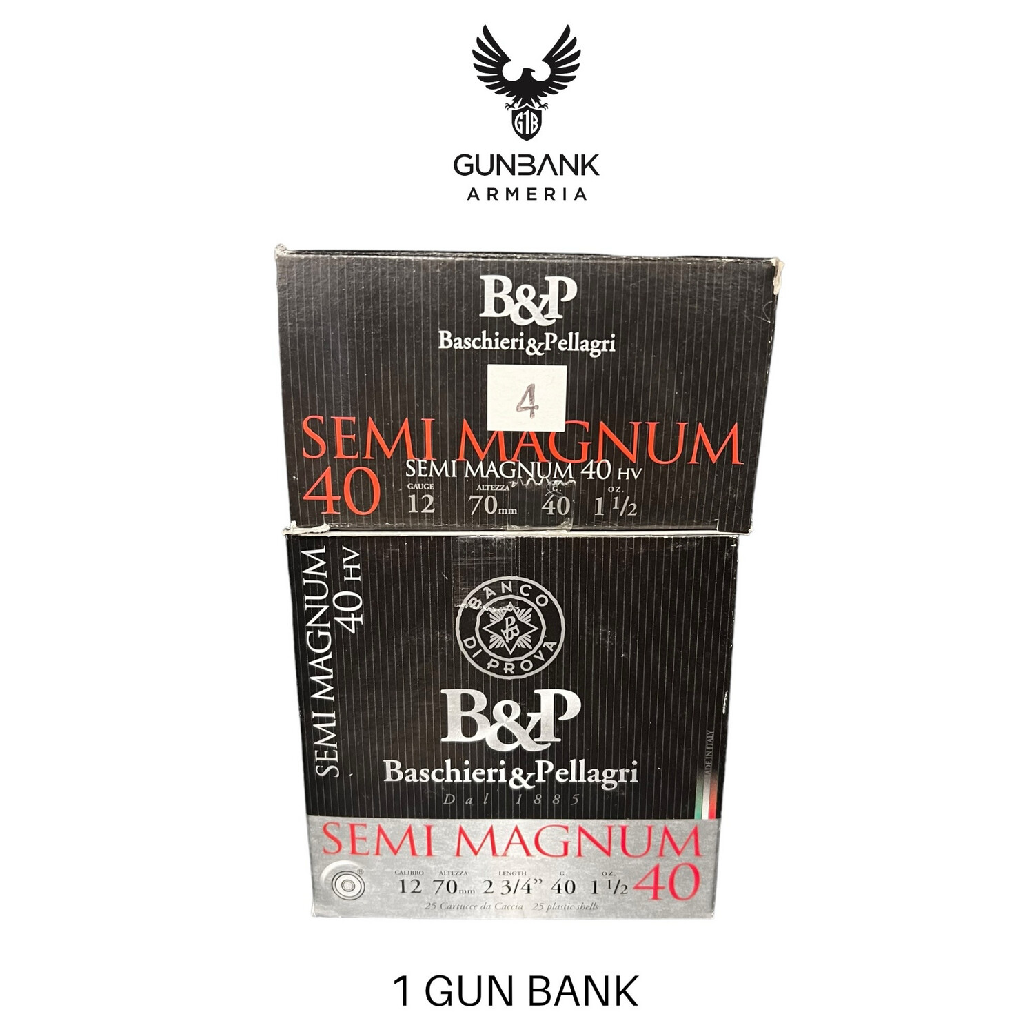 Baschieri&amp;Pellagri 12 semi magnum 40HV piombo 4