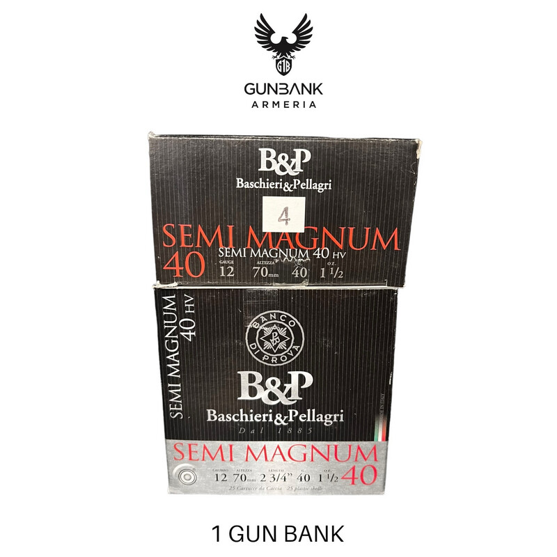 Baschieri&amp;Pellagri 12 semi magnum 40HV piombo 4