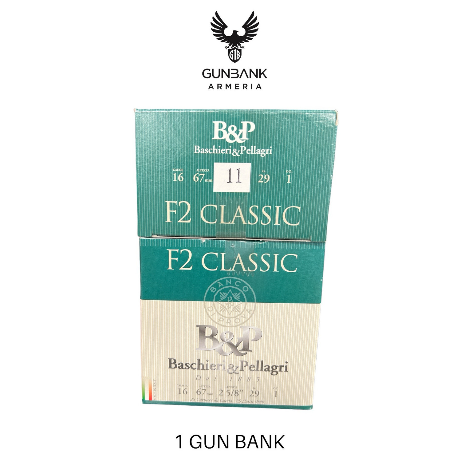  Baschieri&amp;Pellagri F2 Classic cal. 16  piombo 11