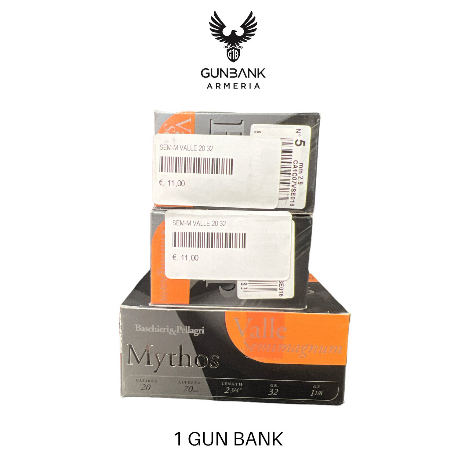 Baschieri&amp;Pellagri Mythos cal. 20  valle semimagnum piombo 5
