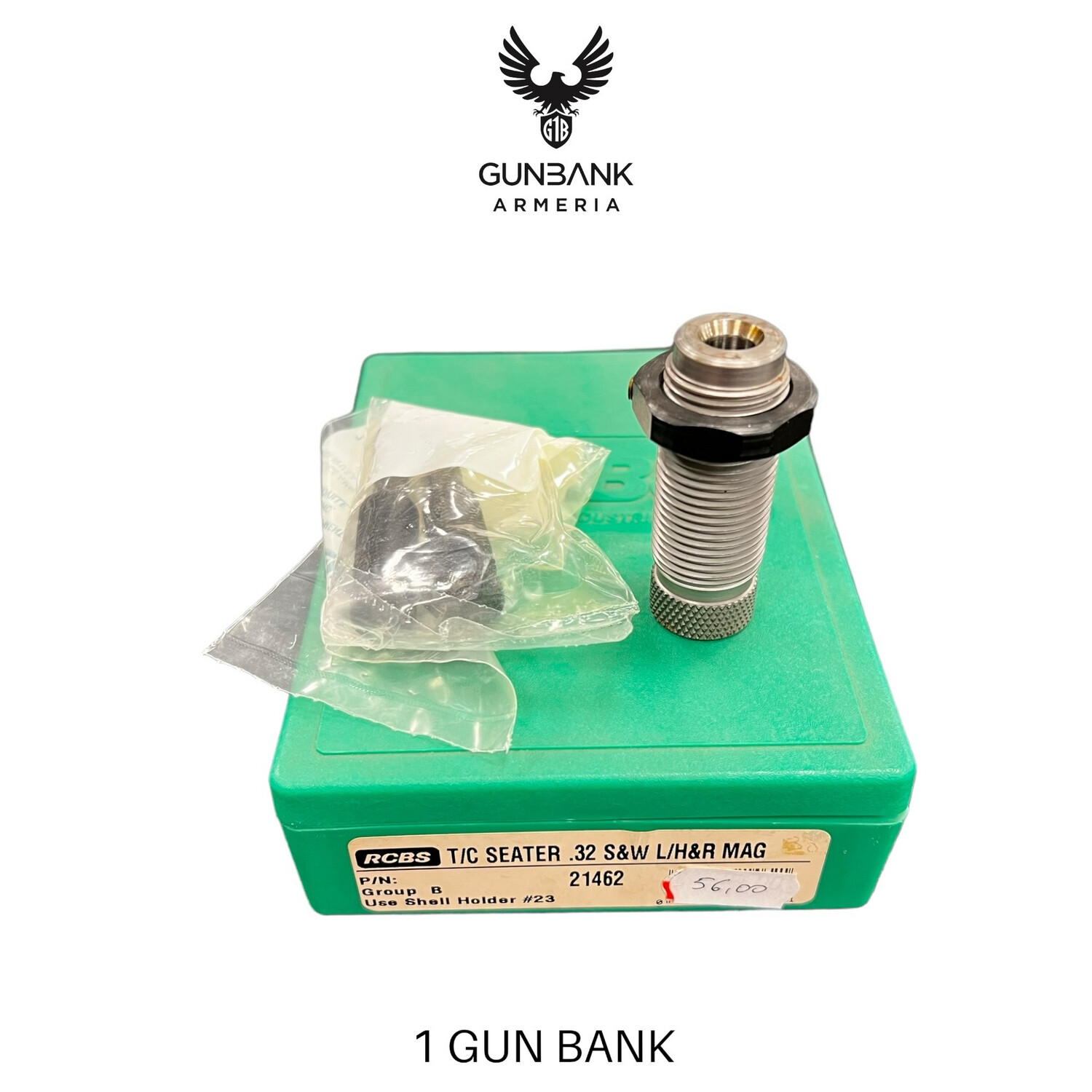 RCBS T/C Seater 32 S&amp;W L/H&amp;R mag 21462