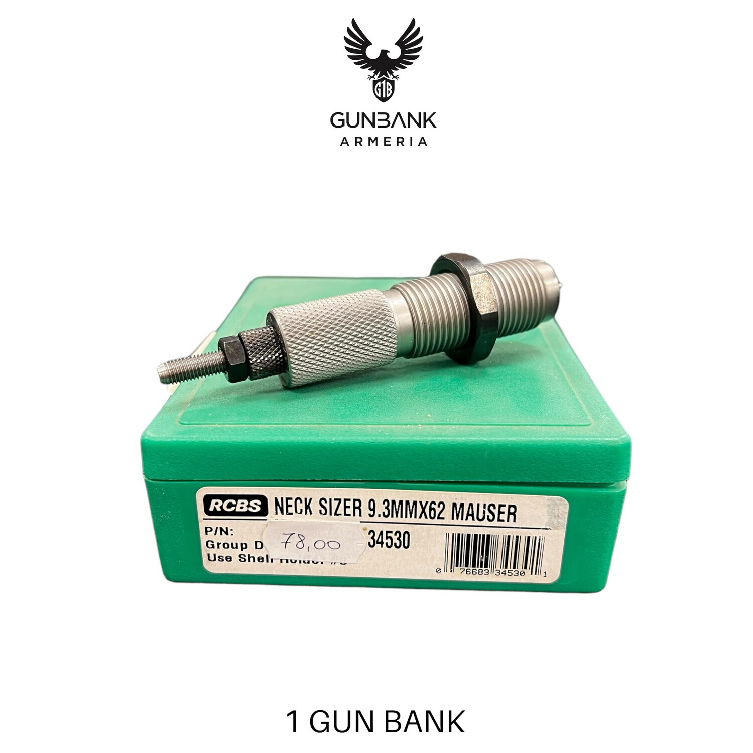 RCBS Neck Sizer 9.3x62 Mauser 34530