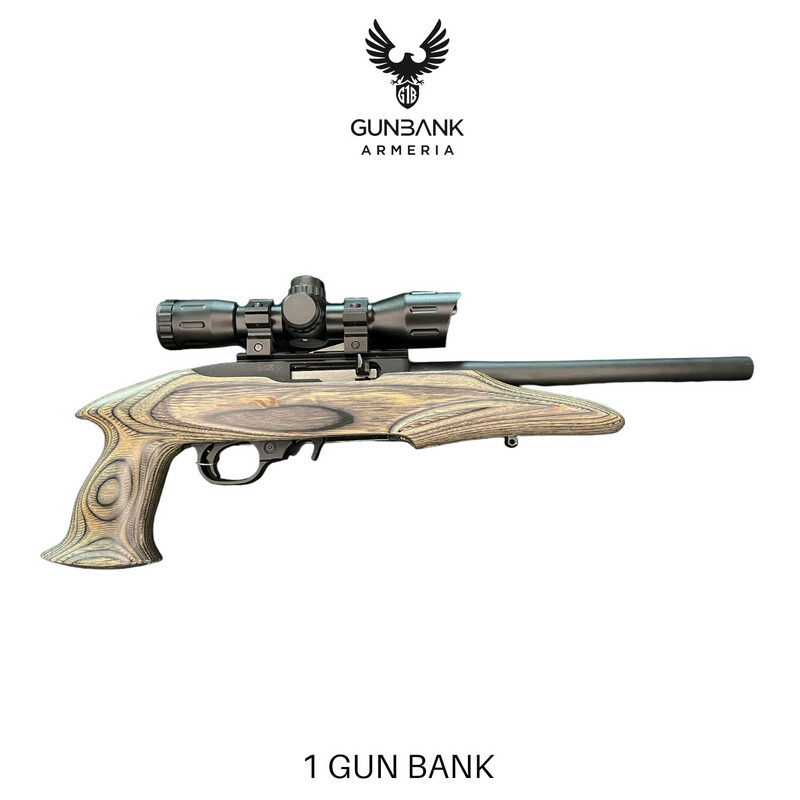 Ruger charger cal.22LR con ottica