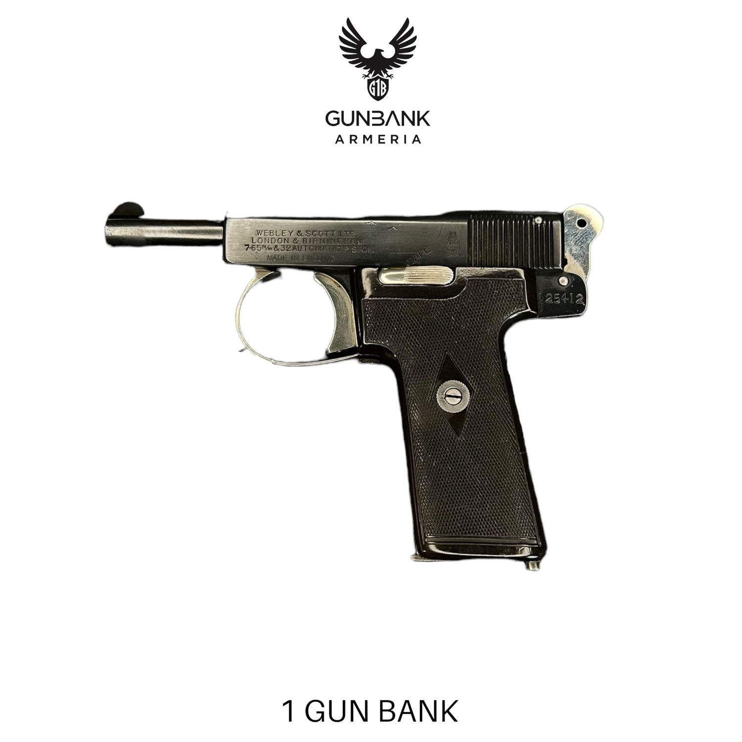 Webley&amp;Scott 1906 cal. 7.65