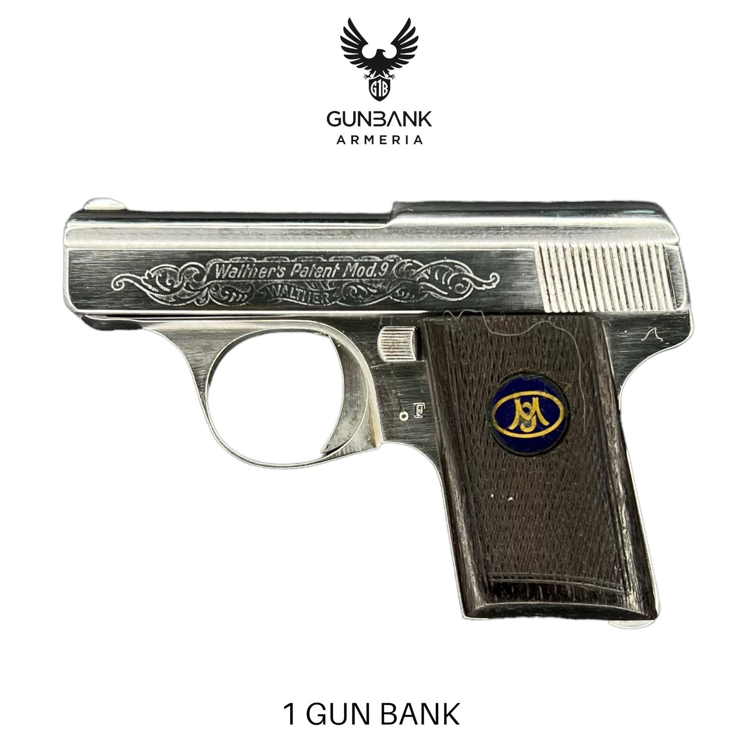 Walter mod.9 cal.6,35