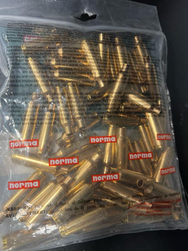 BOSSOLI NON INESCATI, NUOVI NORMA   .300WSM  50PZ