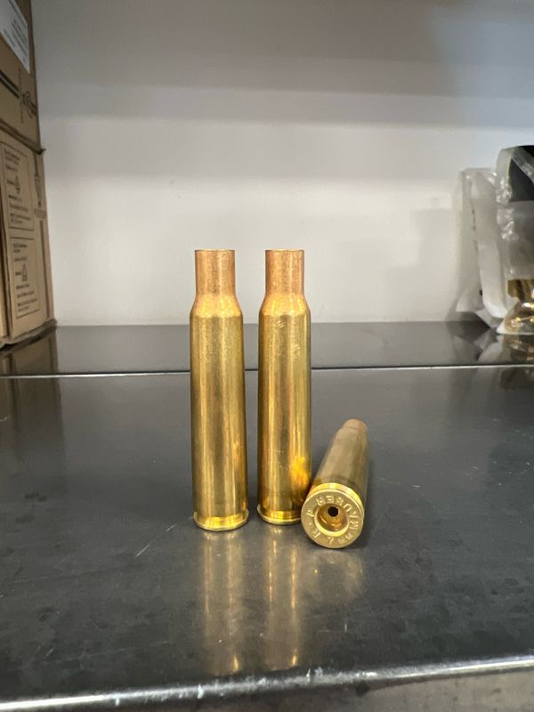 BOSSOLI NON INESCATI,  NUOVI  7MM MAUSER   63PZ