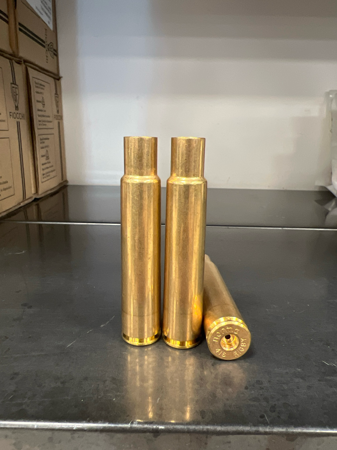BOSSOLI NON INESCATI,NUOVI  NORMA .416 RIGBY 20 PZ