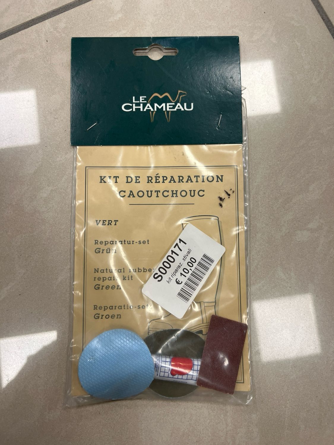Kit reparazioni stivali Le Chameau