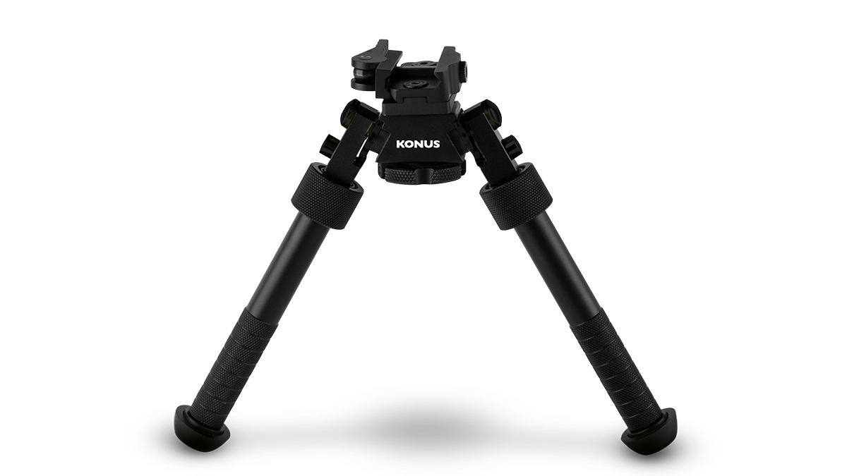 BIPIEDE BIPOD - T altezza regolabile da 22 a 33 cm  peso 400gr KONUS