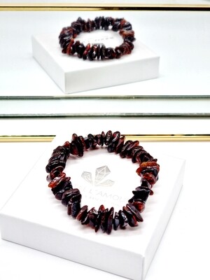 BERNSTEIN CHERRY Splitterarmband