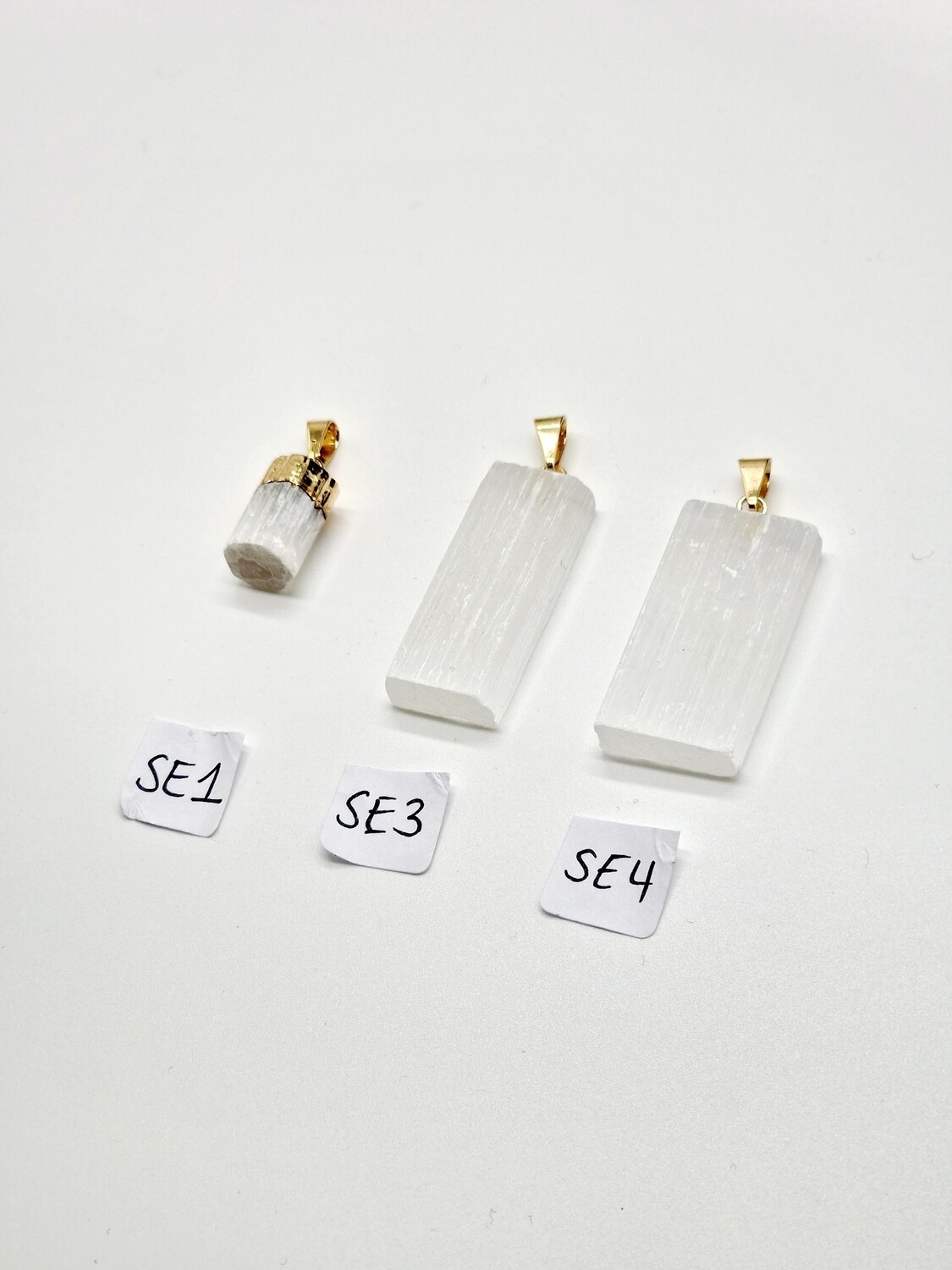 SELENIT Anhänger Gold breit SE4