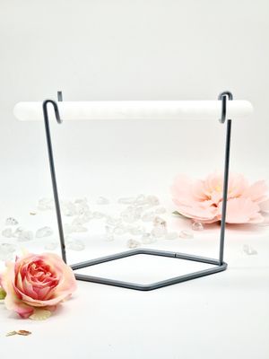 SELENIT Halter mit GRATIS Silber Ständer