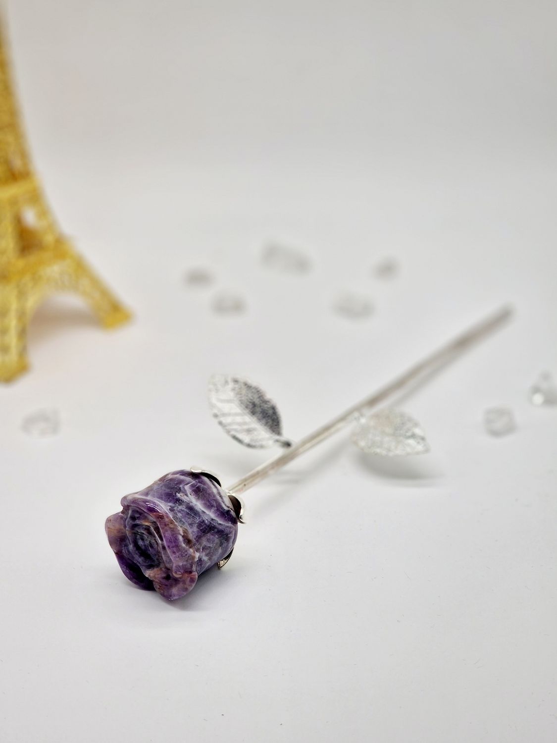 AMETHYST Rose Silber
