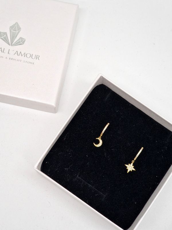 MOND &amp; STERN Ohrringe Gold
