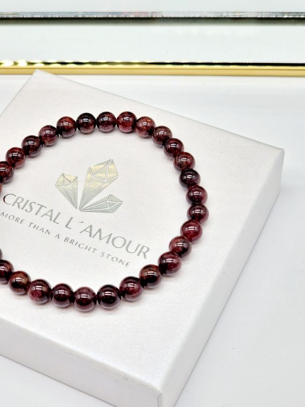 GRANAT Armband 6mm