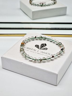 LODOLITH (Gartenquarz) Armband 6mm