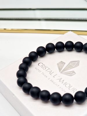 ONYX Armband matt 8mm