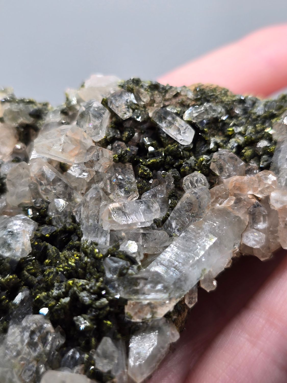 EPIDOT QUARZ "Fairy Forest"