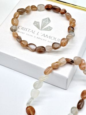 MOONSTONE Nugget Bracelets