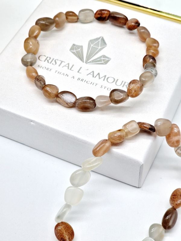MOONSTONE Nugget Bracelets