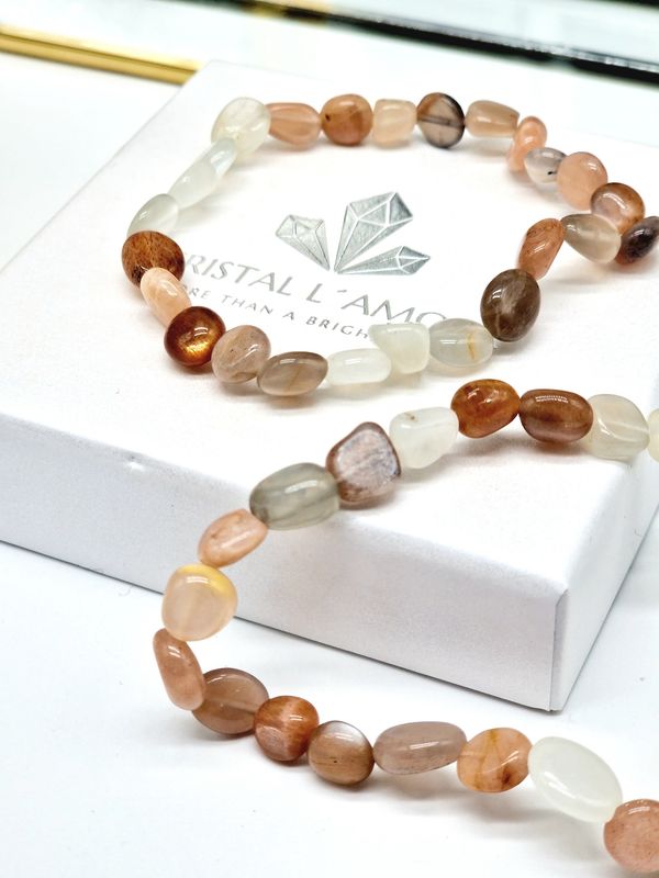 MOONSTONE Nugget Bracelets