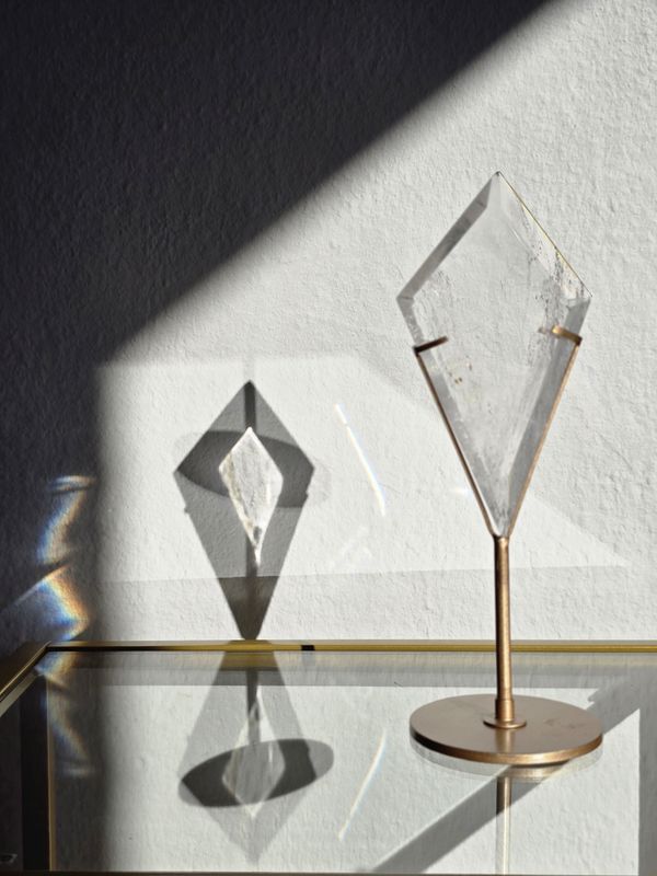 BERGKRISTALL Diamant Nr. 3