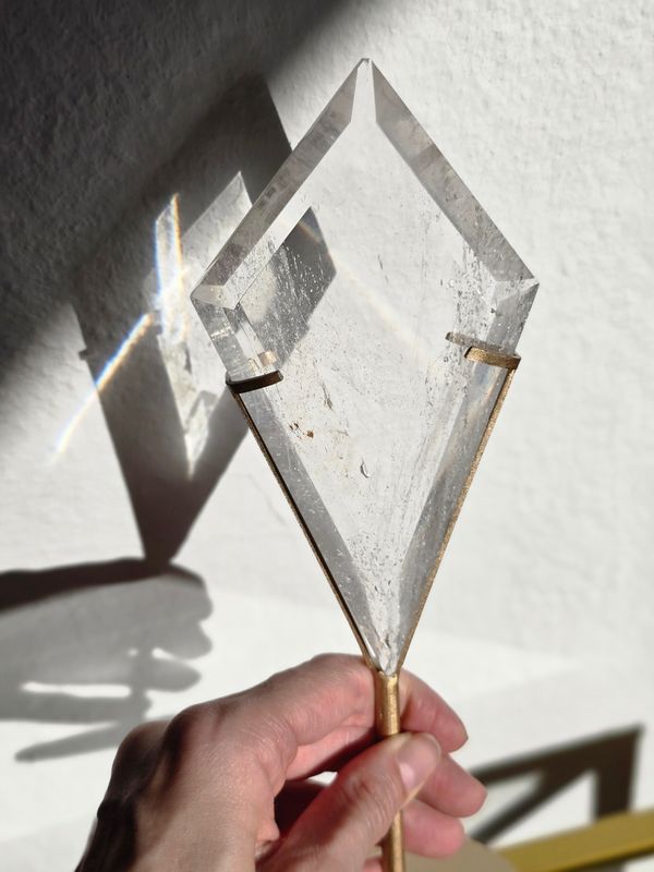 BERGKRISTALL Diamant Nr. 3