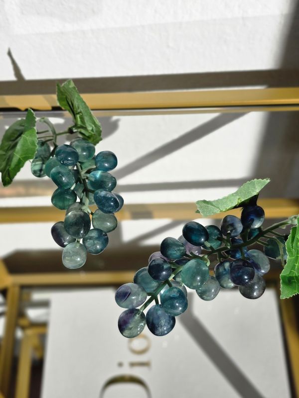 BLAUE FLUORIT Trauben