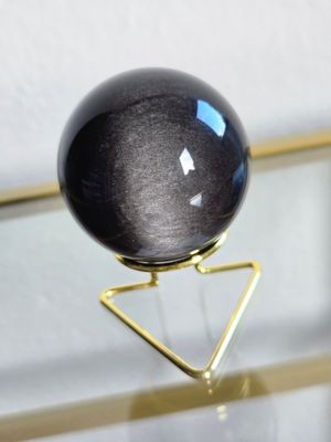 SILBERNE OBSIDIAN Kugel