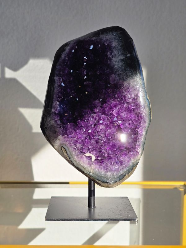 AMETHYST mit Calcit 3kg!!