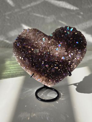 ANGEL AURA AMETHYST Herz