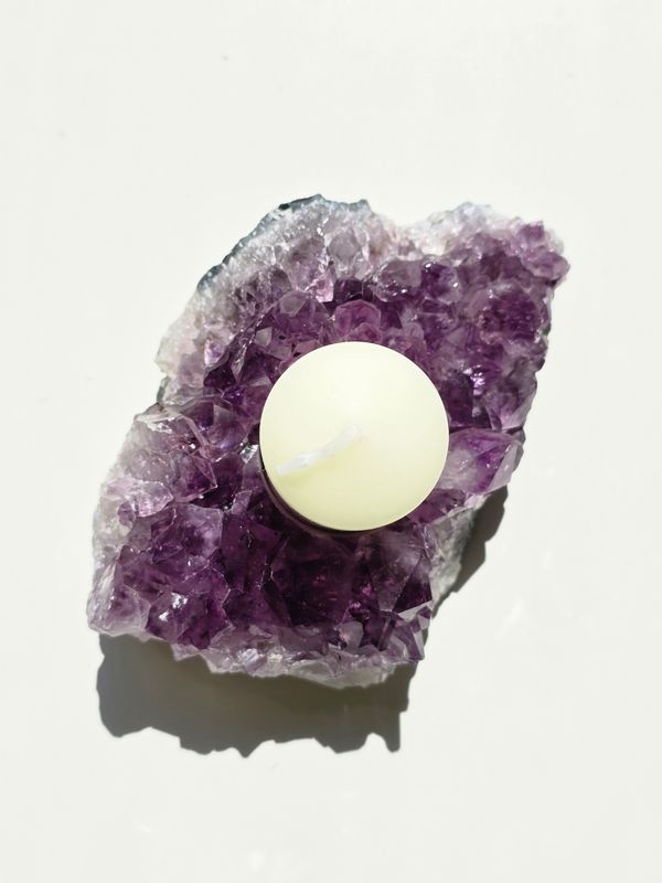 AMETHYST Teelichthalter