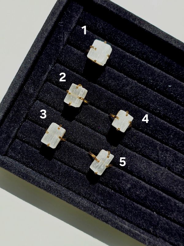 SELENIT Freeform Ringe