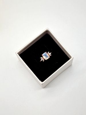 MONDSTEIN &quot;Queen&quot; Ring Rosegold