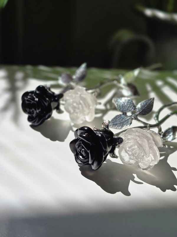 EDELSTEIN Mystery Rose Ying &amp; Yang