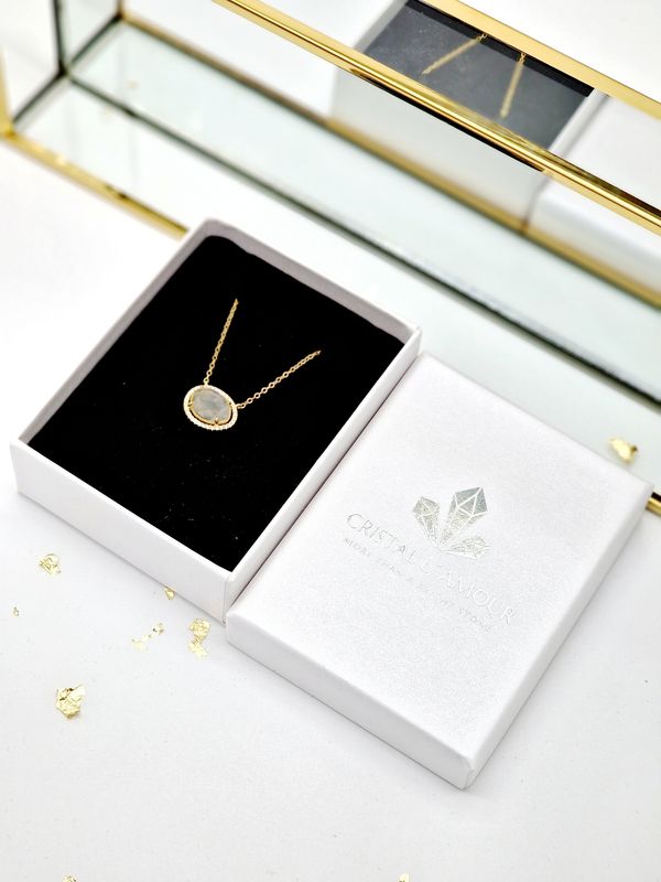 EDELSTEIN &quot;Glamour&quot; Kette Gold