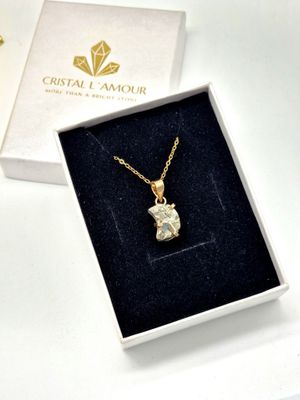 PYRIT Mini Mond Anhänger Gold
