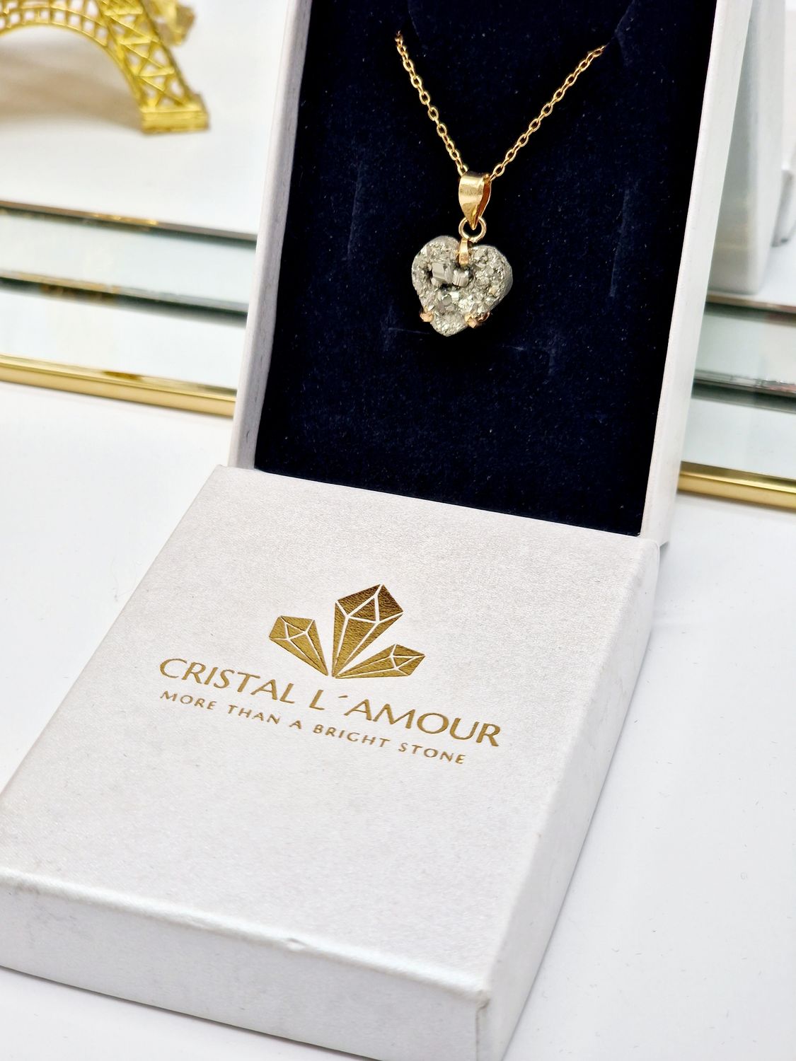PYRIT Mini Herz Anhänger Gold