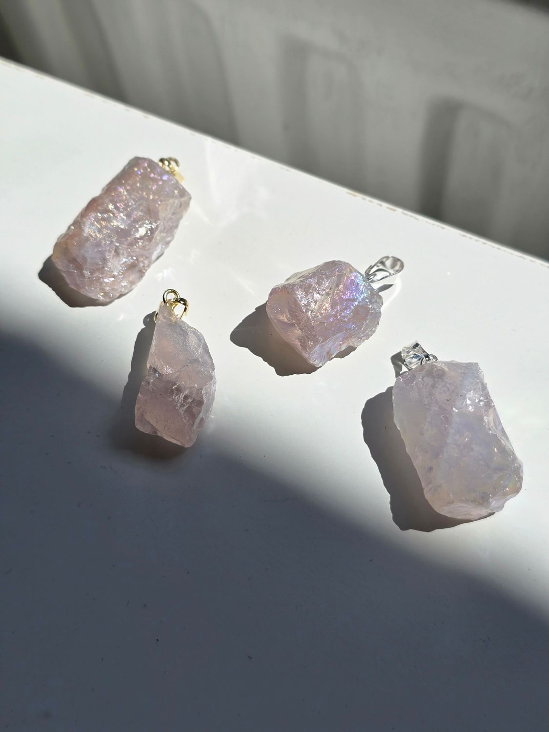 AMETHYST ANGEL AURA Raw Pendant